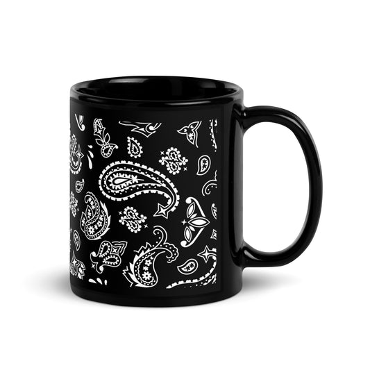 Mug - Bandana Black & White