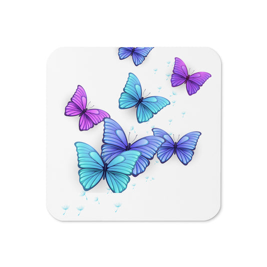 Coaster White - Butterfly