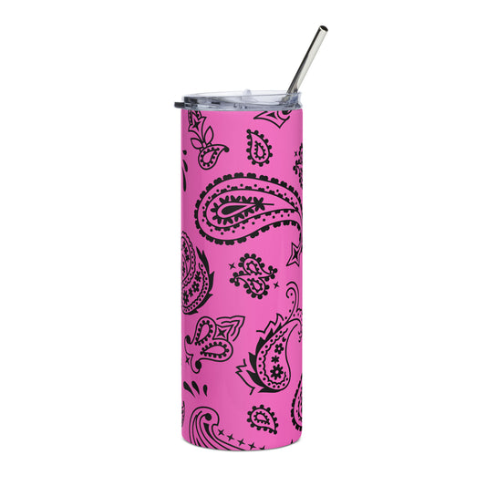 Tumbler bandana hot pink