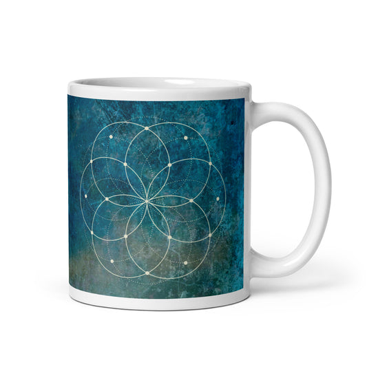 Mug - With Blue Design