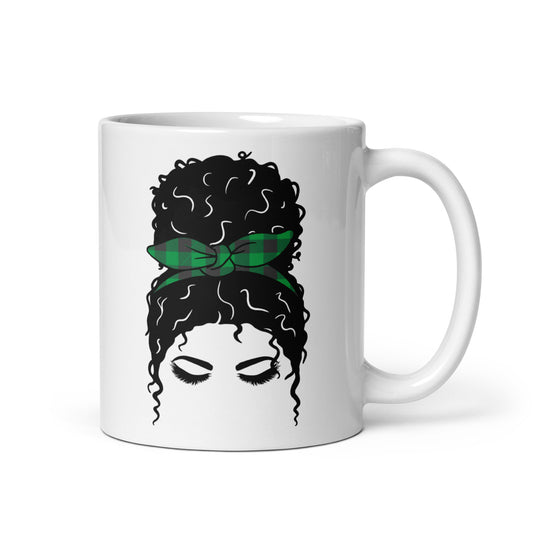 Mug - Woman Green Tie